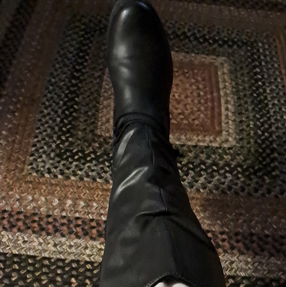 Spring Step Elegant Black Winter Boots